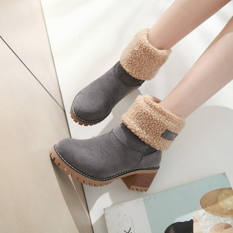 Hanna | Warme Damenstiefel mit weichem Innenfutter
