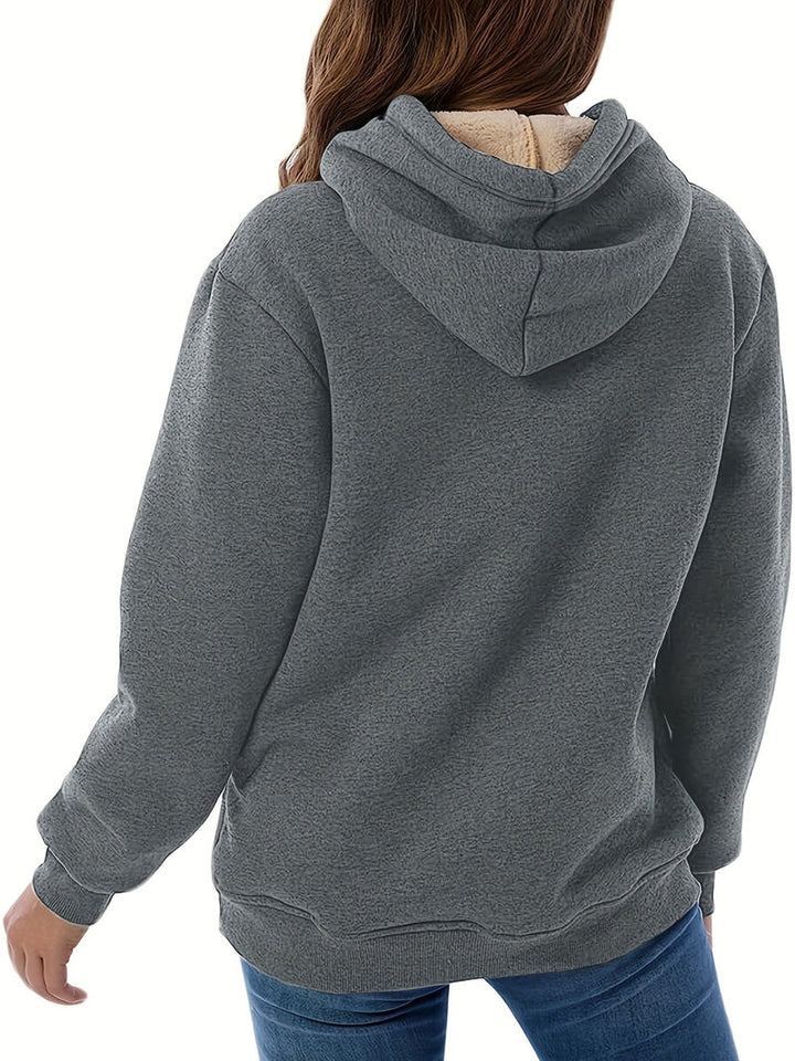 MOA | MANTEL KAPUZENPULLI FÜR KALTE WINTERTAGE