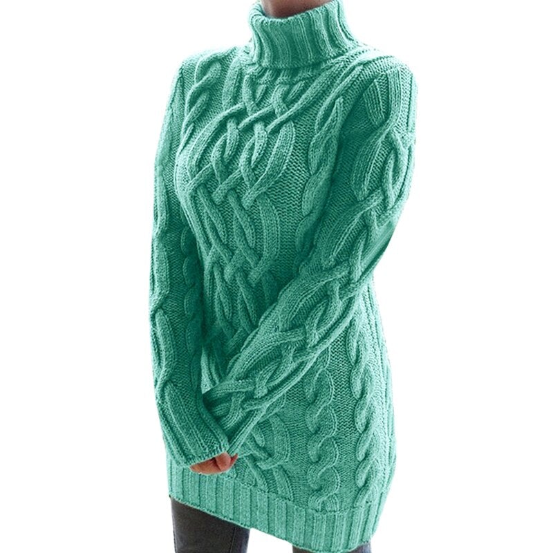 WOLFF | Modisches Strickkleid – warm und gemütlich getragen