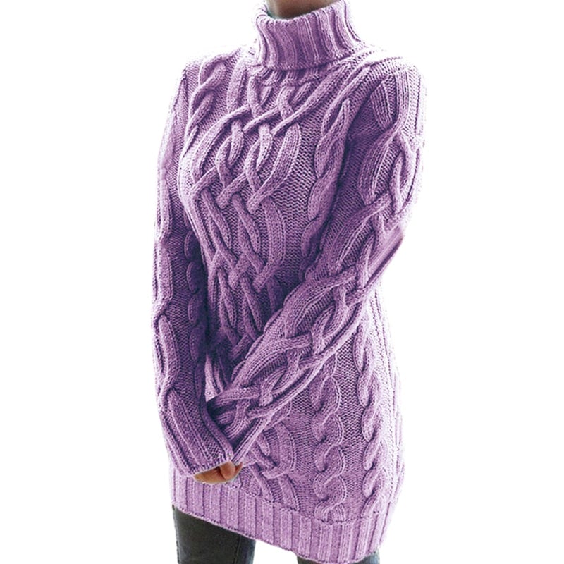 WOLFF | Modisches Strickkleid – warm und gemütlich getragen