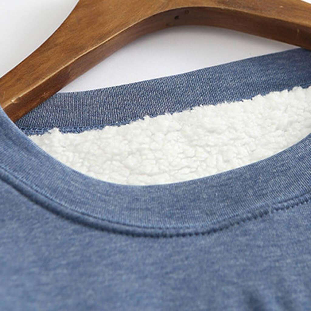 Carsten | Warmer Winterpulli mit Fleecefutter