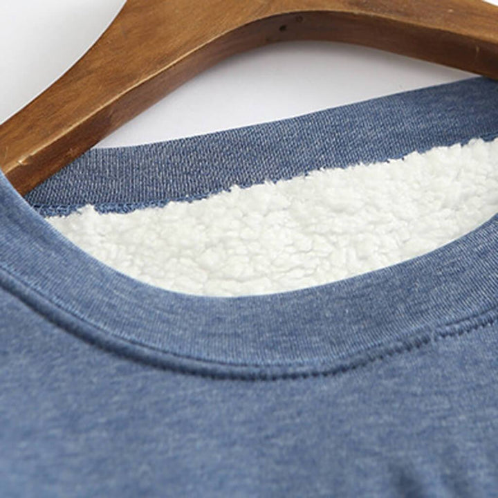 Carsten | Warmer Winterpulli mit Fleecefutter