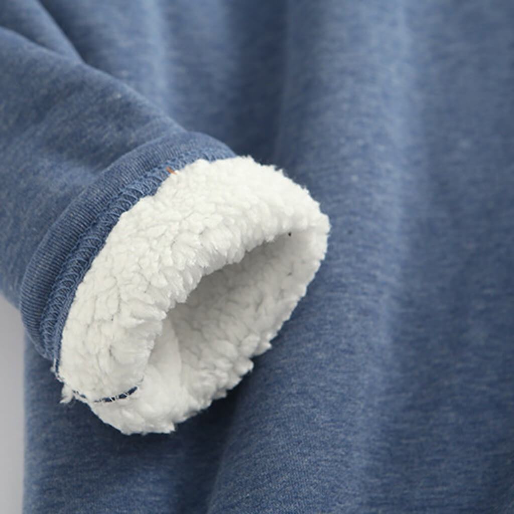 Carsten | Warmer Winterpulli mit Fleecefutter
