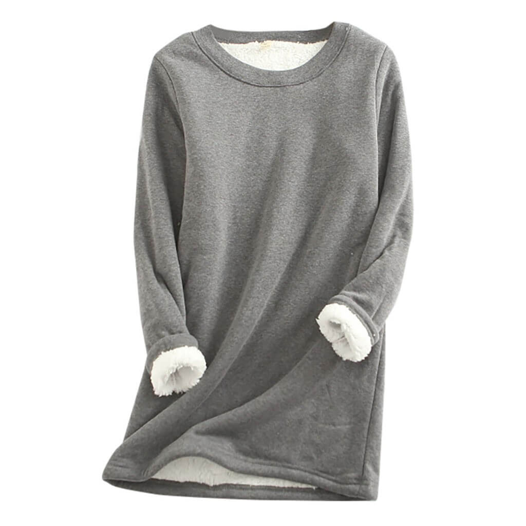 Carsten | Warmer Winterpulli mit Fleecefutter