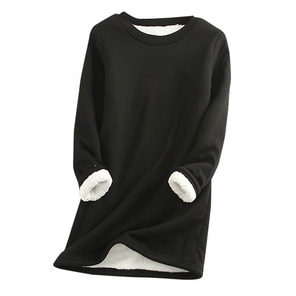 Carsten | Warmer Winterpulli mit Fleecefutter