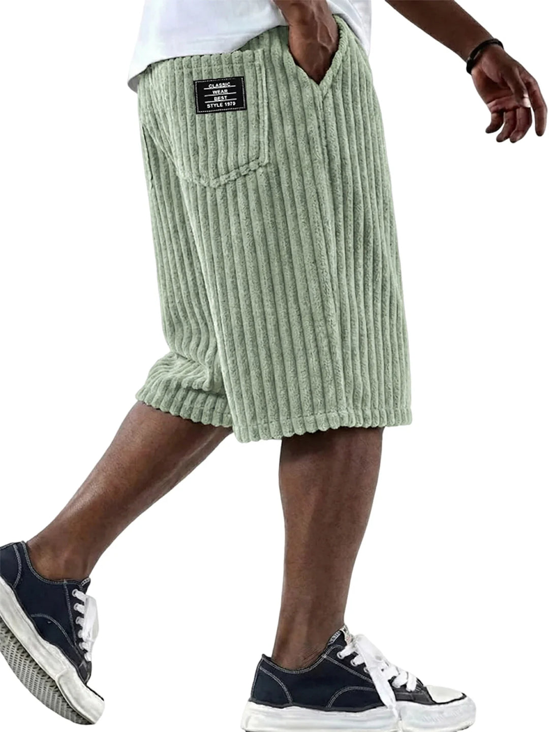 Jonas | Cord Shorts Herren Stilvoll Modern