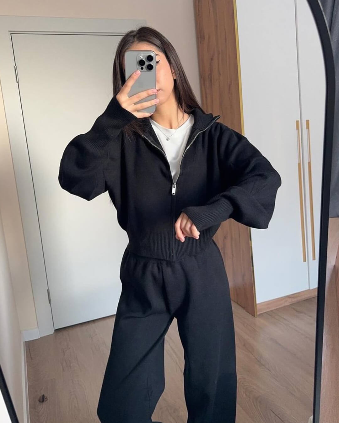 Clara | Luxuriöses Strick-Lounge Set für Damen