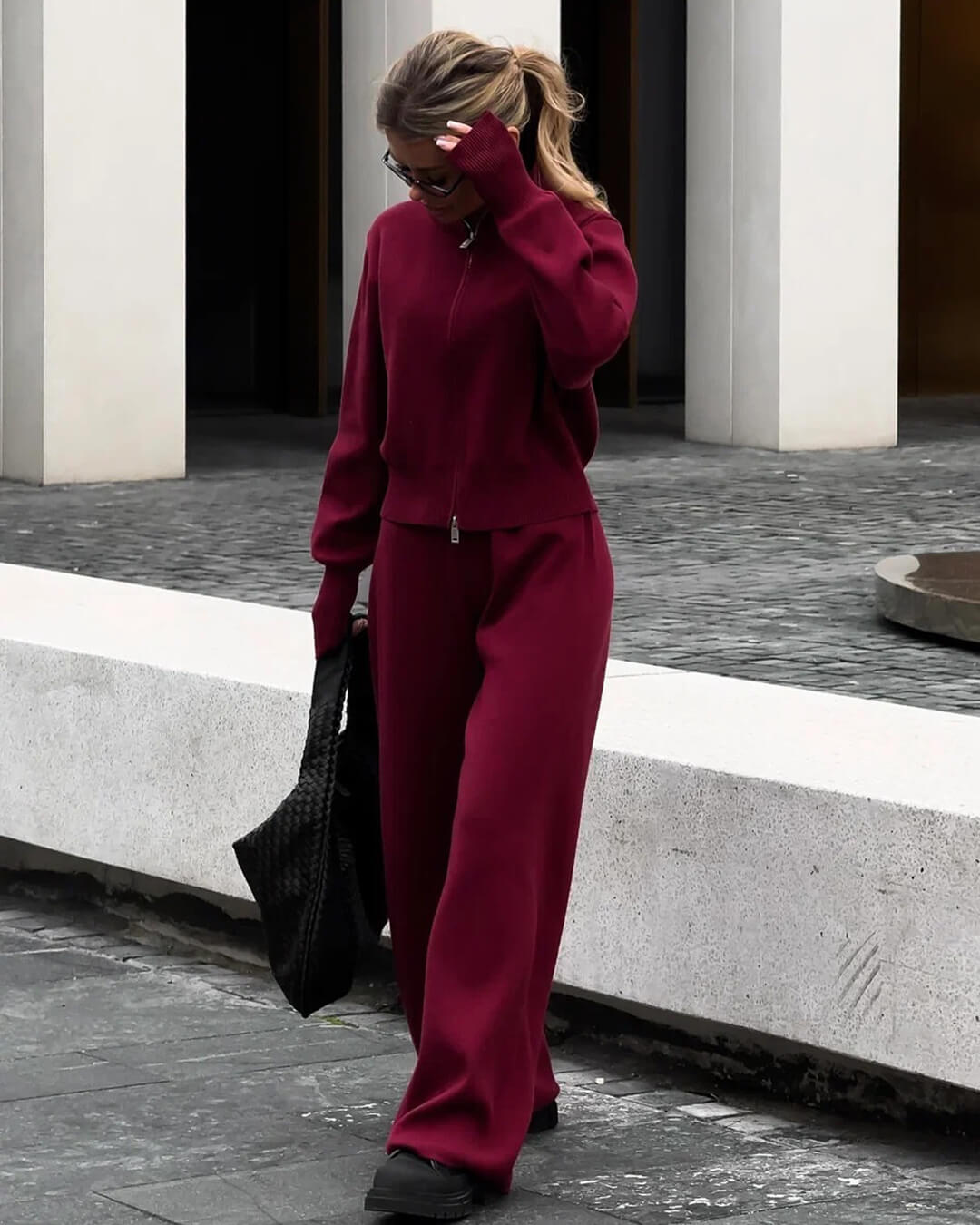 Clara | Luxuriöses Strick-Lounge Set für Damen