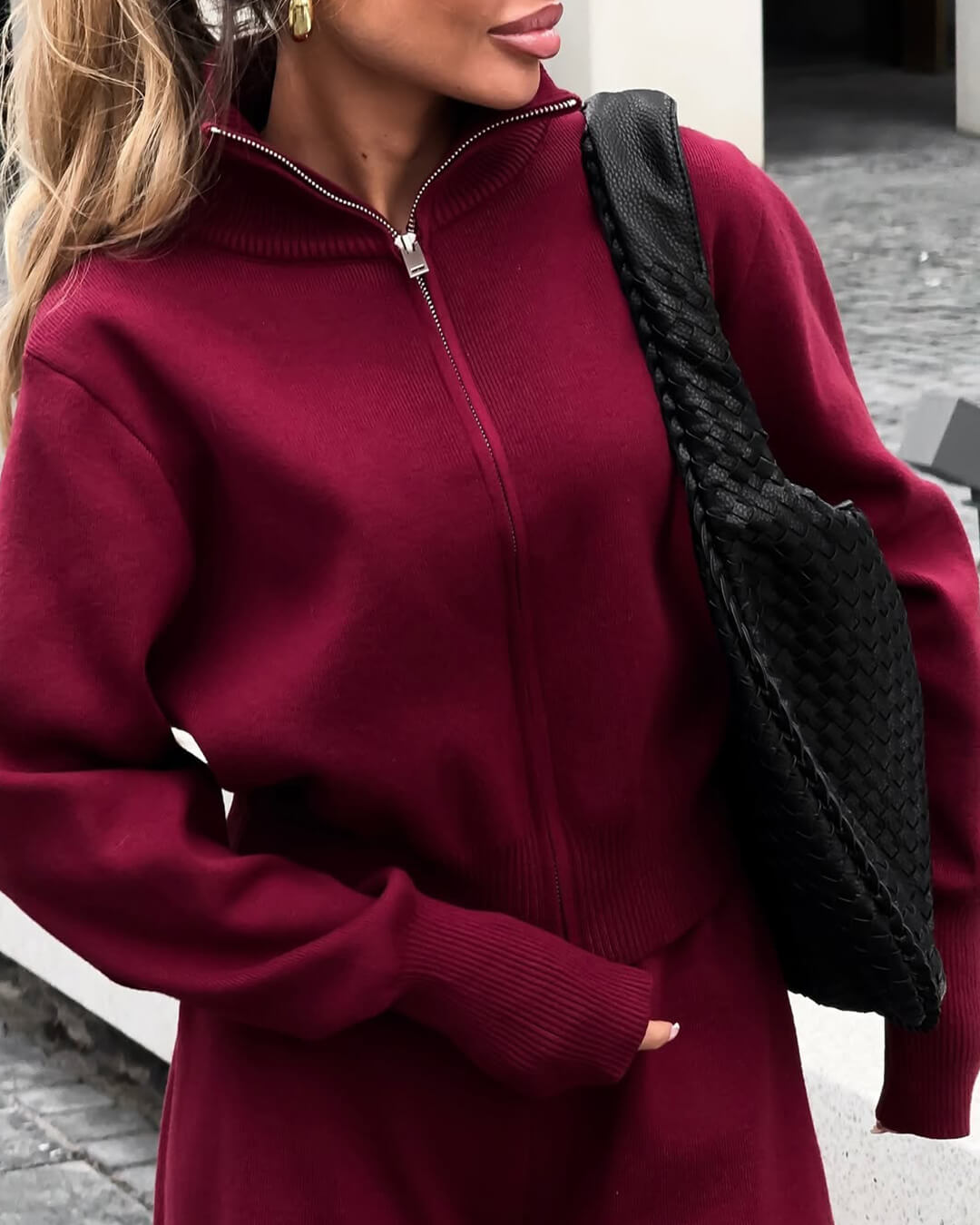 Clara | Luxuriöses Strick-Lounge Set für Damen