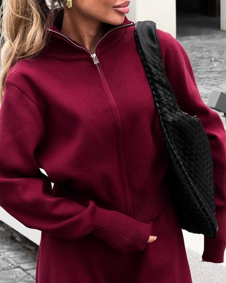 Clara | Luxuriöses Strick-Lounge Set für Damen