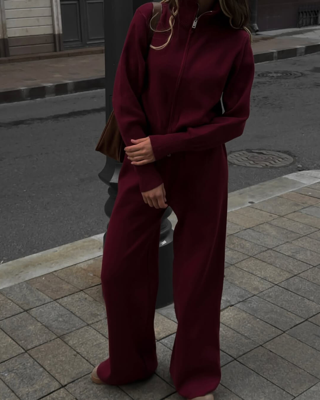 Clara | Luxuriöses Strick-Lounge Set für Damen