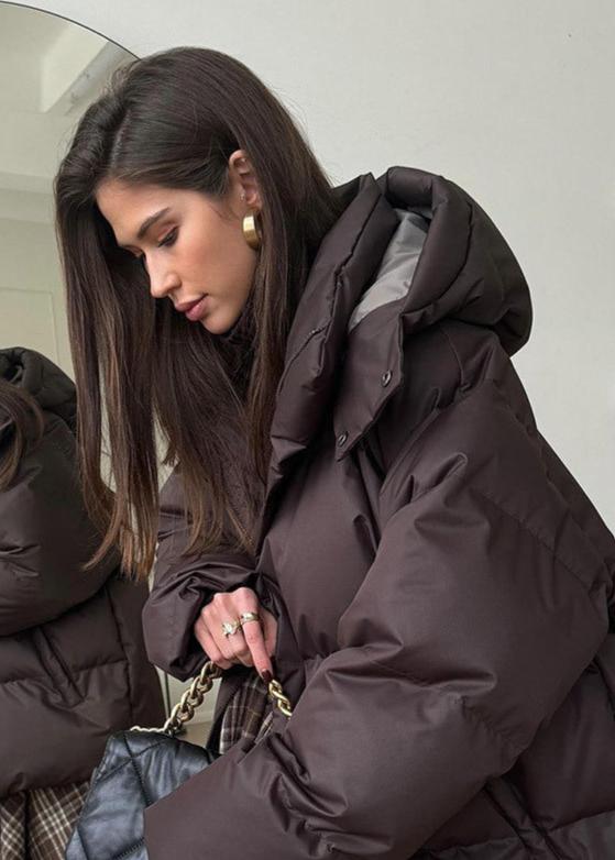 Emma | Warme Damen-Pufferjacke mit abnehmbarer Kapuze