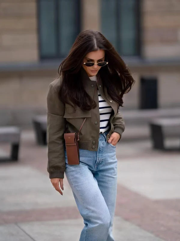 Eva | Bomberjacke für stylische Übergangszeit-Outfits