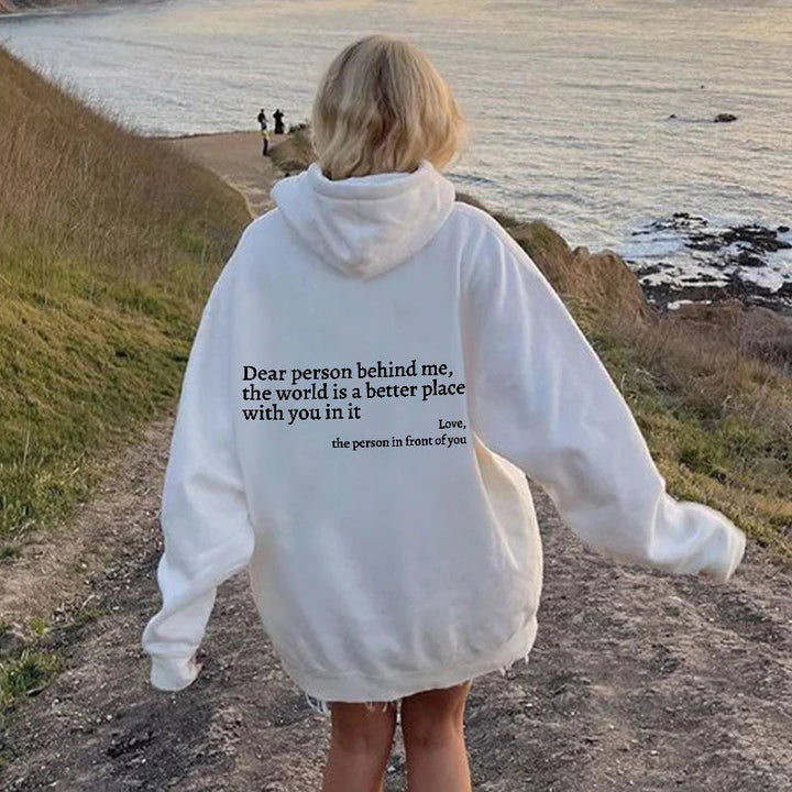 Dear Person Behind Me' Unisex Pullover