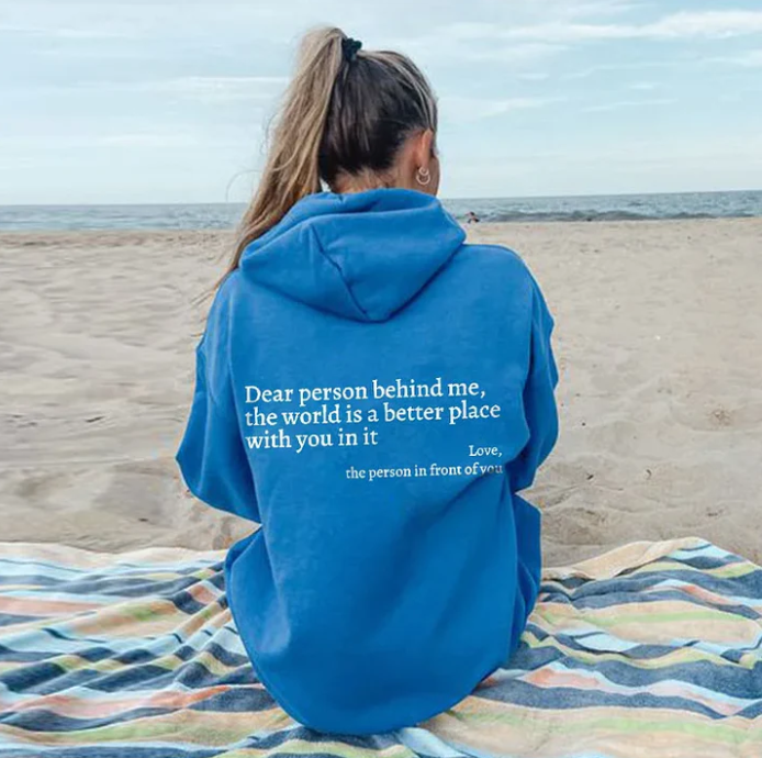 Dear Person Behind Me' Unisex Pullover