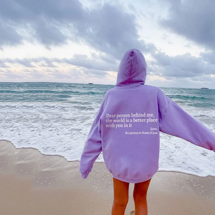 Dear Person Behind Me' Unisex Pullover