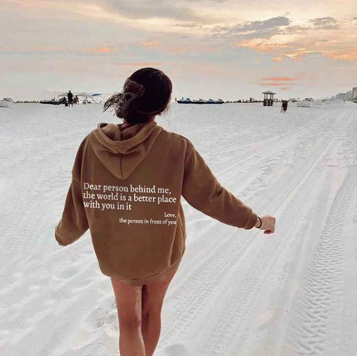 Dear Person Behind Me' Unisex Pullover