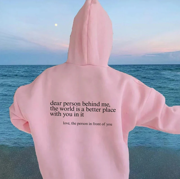 Dear Person Behind Me' Unisex Pullover