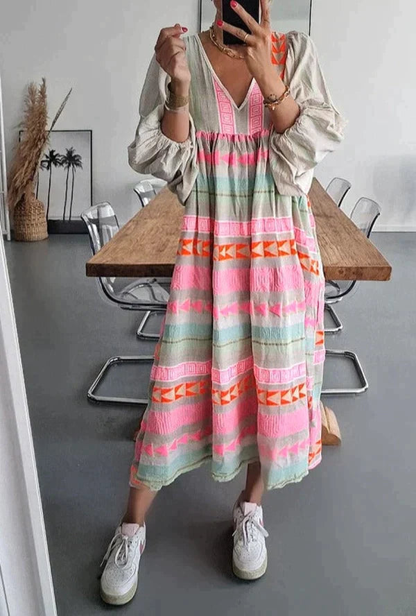 Isabelle Hochwertiges Sommerkleid für stilvolle Tage