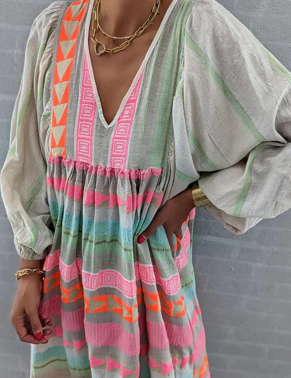 Isabelle Hochwertiges Sommerkleid für stilvolle Tage